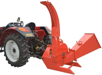 Tracteur agricole fiable 50 CV 4x4 avec auvent/ROPS, broyeur de bois, certificat Euro5 COC