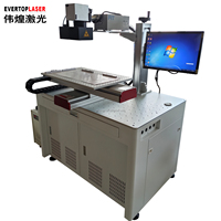Machine de marquage laser UV mobile grand format pour plaques de lampes, machine de gravure laser UV pour plaques d'éclairage