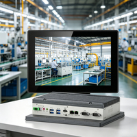 Monitor LCD da 10.4 Pollici, PC All-in-One Senza Ventole, Tablet Industriale Touchscreen IP66