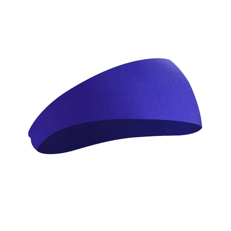 2024 toptan Unisex moda elastik ter pamuk spor kafa bandı özel Logo renk kabul