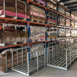 Cantilever Racks Steel Heavy Duty 6000mm Blue Screw Assembly Storage Shelves For Fabric Wholesale - Product Image 2