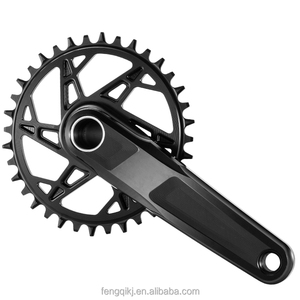 Mountainbike Parts Manivelle Creux Intégré Anneaux de Chaîne 44T/46T/48T/50T Disque Direct Mount Anneaux de Chaîne Bicycle Crank Chainwheel - Product Image 3