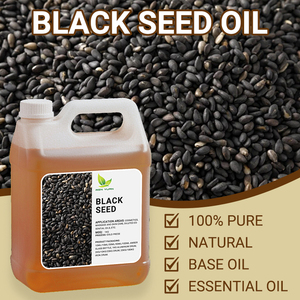 Оптовая продажа, низкая цена, Новое поступление, 100% натуральное органическое черное масло для ухода за волосами кожи - Product Image 2