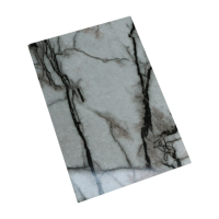 Panneau mural en PVC, feuille de marbre en PVC brillant, imperméable, respectueux de l'environnement, pour l'intérieur