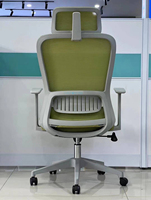 Chaise de bureau exécutive ergonomique de luxe de haute qualité appuie-tête chaise de bureau d'ordinateur pivotante moderne en mousse PU chaise de travail