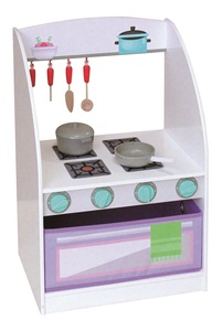 Jouet de <span class=keywords><strong>cuisine</strong></span> en <span class=keywords><strong>bois</strong></span> éducatif de grande taille pour enfants, avec fonction de lavage et de cuisson, design personnalisé - Product Image 5