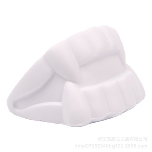 Jouet de bureau en plastique en forme de dent de dessin animé mignon, cadeau promotionnel doux - Product Image 1
