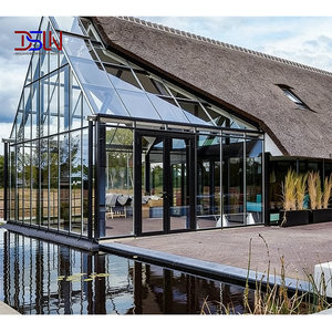 Solárium Prefabricado de Aluminio, Solárium de <span class=keywords><strong>Vidrio</strong></span>, Solárium <span class=keywords><strong>para</strong></span> las Cuatro Estaciones, Casa de Jardín <span class=keywords><strong>para</strong></span> Patio, Espacio de Ocio al Aire Libre - Product Image 1