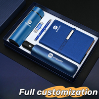 Cadeaux d'entreprise personnalisables, bloc-notes pour le bureau, ensemble cadeau de bloc-notes A5 avec stylo, tasse isotherme et lampe torche