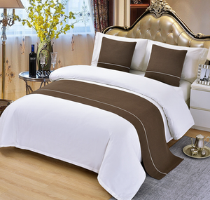 Venta al por mayor Ganga Hoteles Lujo Personalizado Camino de cama Colchas elegantes Camino de cama Acompañado de almohadas Juego de cama Hotel Runner - Product Image 6
