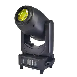 Support RDM 250W Led 3 Prism Spot Disco Moving Head Stage Lighting Fixture