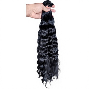 Lots de Cheveux Humains Naturels Bouclés Remy Indiens - 100% Naturels, Cheveux de Donneur Unique, Tissage Fait Main, Sans Traitement Chimique - Product Image 1