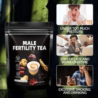 Tisane aux herbes Maca, Ginseng et Goji pour la fertilité et la vitalité masculine – Soutien naturel à la santé reproductive et à l'amélioration des performances masculines