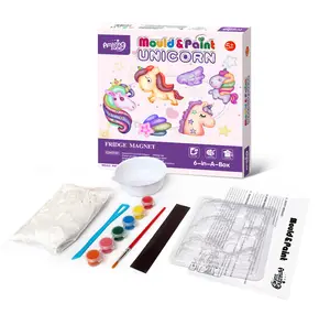 Kids Diy Unicorn Model Painted Plaster Set Drawing Toys Educational Toys For Children 2023