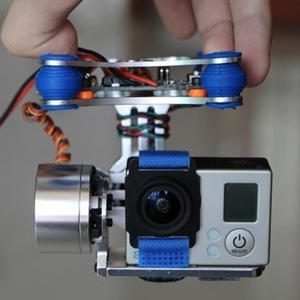 Stabilisateur à 2 axes AIRIXXI pour moteur brushless 2208 en aluminium CNC 3/3+/4, contrôleur BGC3.0 12V - Product Image 4