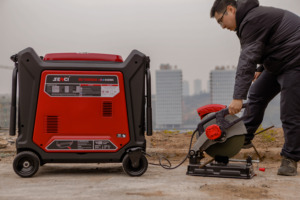 Senci khí đốt tự nhiên Máy phát điện im lặng 12000W Ba nhiên liệu xăng LPG Máy phát điện 12KW Máy phát điện biến tần với 4 bánh xe - Product Image 6