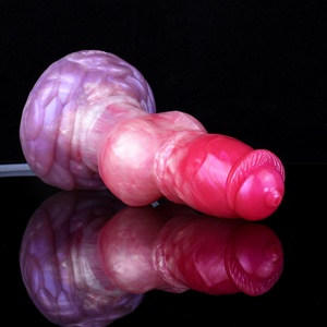 Monster <b>Dildo</b> Anal Squirting <b>Dildo</b> Knot Flexible Realistic Butt Plug Adult Sex Toy Ejaculating Sex Toy with Suction Cup - Product Image 3