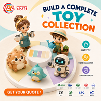 Personnalisation sur mesure basée sur le design, ensemble de figurines de robots en PVC de petite taille, collection de figurines, série de présentation, personnalisation disponible