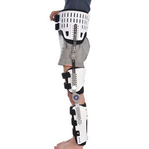 Attelle de genou réglable renforcée pour le soutien fixe du genou, déchirure du ligament rotulien, soutien du membre inférieur, soutien de réadaptation - Product Image 2