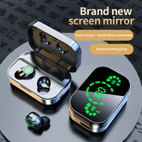 Écouteurs de jeu TWS Bluetooth 5.3 YD03 avec écran LED miniature, éclairage RGB, commande tactile, son studio, autonomie de 10 à 15 heures