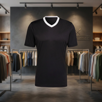 Maillot de football domicile unisexe pour adultes, nouvelle saison été 2026, col en V, manches courtes, brodé, anti-humidité, coupe ajustée - Vente en gros