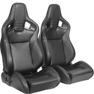 Автомобильные гоночные сиденья из ПВХ для тюнинга салона автомобиля, универсальные, оптом от производителя из Китая - Product Image 2