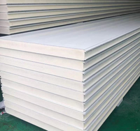 Mousse de polyuréthane PU directe d'usine PUR PIR PUF Entrepôt de stockage à froid Panneaux sandwich d'isolation à température unique pour le froid
