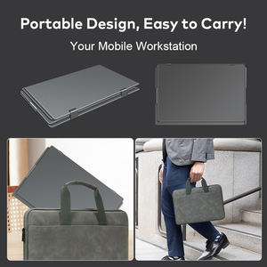 Nueva pantalla portátil Fopo para laptop, monitores de 15.3 pulgadas, 1 cable para 3 pantallas, pantallas plegables para Windows y Mac - Product Image 5