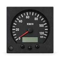 Speedometer Elektronik CANBUS J1939 0-125KM/H Odometer Terprogram untuk Takograf Truk