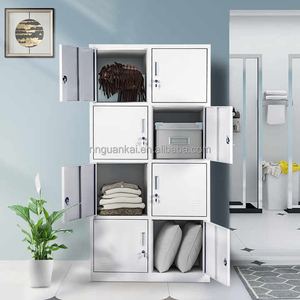Modern <strong>Design</strong> Metal <strong>Filing</strong> Cabinets 8 Door <strong>Lockers</strong> Wholesale Gym School - Product Image 5