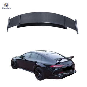 Para <span class=keywords><strong>Mercedes</strong></span> Benz <span class=keywords><strong>AMG</strong></span> GT50 53 43 63S Carbon Bodykit B RT900 Style Car Spoilers Upgrade con nuevos recortes de parachoques de escape - Product Image 1