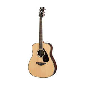 <span class=keywords><strong>Guitarra</strong></span> Acústica <span class=keywords><strong>Yamaha</strong></span> FG830 de 41 Pulgadas con Tapa de Abeto de Una Sola Capa, Ideal para Tocar Baladas - Product Image 1