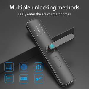 Ngón tay công nhận chống trộm khóa thông minh ttlock căn hộ Khóa vân tay khóa điều khiển từ xa <span class=keywords><strong>Wifi</strong></span> BLE tùy chọn kết nối ttlock - Product Image 4