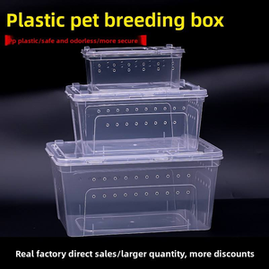 Caja de Cría de Reptiles al por Mayor, Recinto de Plástico Apilable, Terrario, Vivario para Gecko Leopardo y Tarántula - Product Image 2