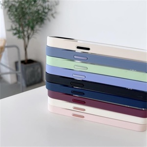 Étui de téléphone transparent avec protection d'objectif en métal pour <span class=keywords><strong>iPhone</strong></span> 14 13 Pro Max 12 <span class=keywords><strong>11</strong></span> 15 16 7 Plus, <span class=keywords><strong>coque</strong></span> antichoc en TPU - Product Image 6