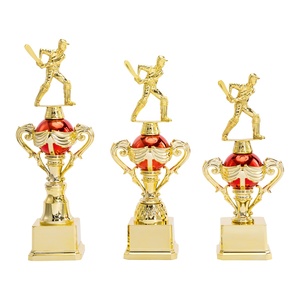Trofeo in Plastica di Alta Qualità per Giocatori di Cricket, Atleti, Campionati, Medaglie <span class=keywords><strong>e</strong></span> <span class=keywords><strong>Targhe</strong></span> Premio AD59 - Product Image 1