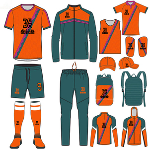 Uniforme de Fútbol Personalizado y Transpirable, Conjunto Completo, Camiseta de Fútbol, Conjuntos de Uniformes, Camisetas de Fútbol Sublimadas - Product Image 3