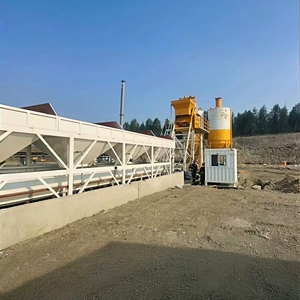 Various Mechanical Equipment 25m3 Per Hour <b>Hoist</b> Concrete Batching Plant Fully Automatic Complete Batch - Product Image 2