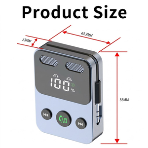 Écran numérique ABS intégré avec câble de stockage, <span class=keywords><strong>autoradio</strong></span> <span class=keywords><strong>Bluetooth</strong></span> - Product Image 6
