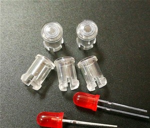 Lentille de guidage de lumière LED en plastique, 3mm et 5mm, livraison gratuite - Product Image 4