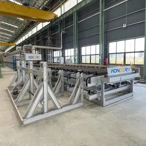 WONDERY Low Energy Consumption Roller Hearth Type Bright Annealing Heat Treatment Natural Gas Furnace