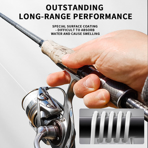 Línea de Pesca de Hielo de 500M de Fábrica OEM, Resistente al Desgaste, Anti-Mordida, Multifilamento, Trenzada de PE, Flotante, para Pesca en Lago - Product Image 5