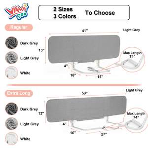 Tout nouveau produit barrière de protection de sécurité pour lit de bébé barrière de protection pour lit de bébé pour tout-petits - Product Image 2