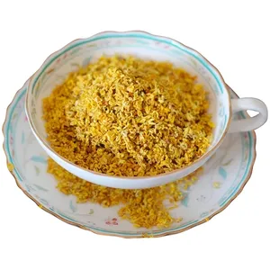 natural Dried Golden Osmanthus Tea Sulfur Free Yellow Osmanthus Flower Tea dried flower tea