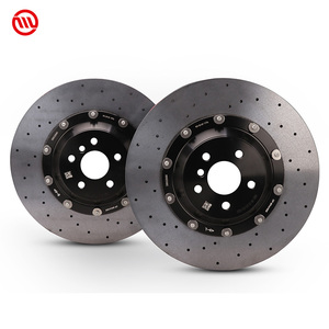 Disque de frein en céramique carbone personnalisé StopFlex 405 mm, étriers de frein avant GT3 pour Porsche Cayenne Taycan 911 997 Panamera 996 718 - Product Image 4