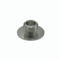 Vis à tête plate fendue en aluminium AL6061 non standard, oxydée, avec bouchon de scellement, vis à tête plate fendue, trou circulaire, bouchon