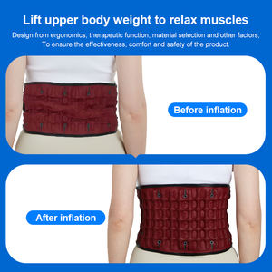 Cinturón de soporte lumbar unisex Cintura inferior transpirable con correas ajustables para aplicaciones médicas Alivia el dolor de espalda - Product Image 6