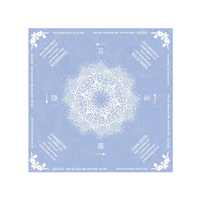 Tapis de Mahjong Américain - Tapis de jeu de société durable, écologique et portable en néoprène, cuir et caoutchouc naturel avec finition brillante/mate