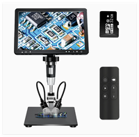 Mikroskop Digital 10-inci HD Perbesaran 1500x untuk Perbaikan Ponsel, Perhiasan, dan Inspeksi Produk