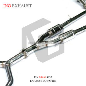 Высокая производительность для 2007 infiniti G25 <span class=keywords><strong>G37</strong></span> 2,5 3,7 из нержавеющей стали catback выхлопных газов с регулируемым клапаном автозапчастей - Product Image 6